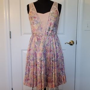 Like new -Floral Sleeveless Lauren Conrad Dress- 4